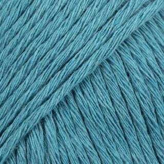 DROPS Cotton Light 14 Mørk turkis (Uni Colour) Indhold: 50% Bomuld, 50% Polyester Garngruppe: B (20 - 22 masker) / 8 ply / DK / worsted Vægt/længde: 50 g = ca. 105 meter Anbefalede pinde: 4 mm Strikkefasthed: 10 x 10 cm = 21 m x 28 p Finvask 40º / Tørres fladt.