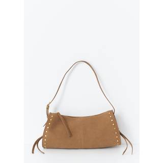Gina Tricot-Studs shoulder bag-Skuldertasker-Beige-ONESIZE-Dame