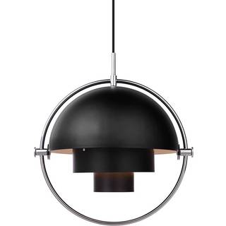 GUBI Multi-Lite Pendel Krom & Sort