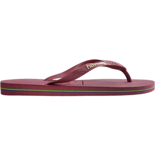 Havaianas Men's Brazil Logo Dark Brown/white, 35/36