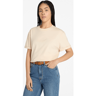 Timberland Women's Lush Comfort S/S Tee T-shirt Damer størrelse L farve hvid