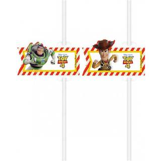 Toy Story papsugerør 4 stk.