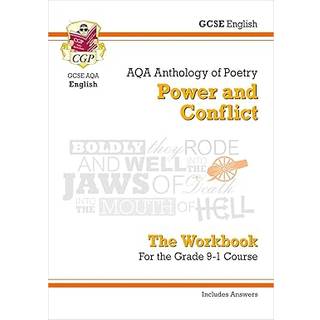 GCSE English Literature AQA Poetry Workbook: Power & Conflict Anthology (includes Answers)