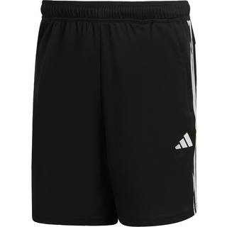 Train Essentials Piqué 3-Stripes træningsshorts - Black / White - XS