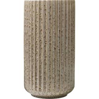 Lyngby Radiance Vase H20,5 grå fajance