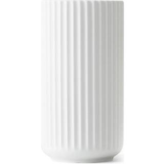Lyngby Porcelæn Lyngby vase hvid mat 20 cm
