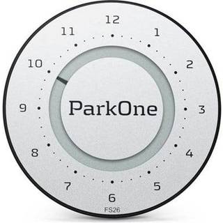 ParkOne 2 parkeringsskive - titanium sølv - På lager i butik