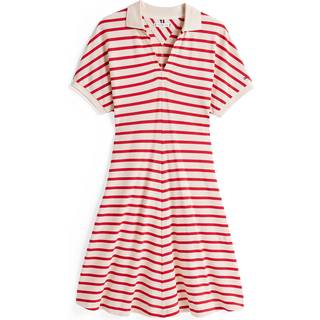Fit And Flare Mini Polo Dress