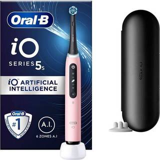 Oral-B iO 5s elektrisk tandbørste 414940 (blush pink) - På lager i butik