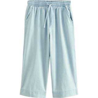 Next Lette denim brede crop jeans