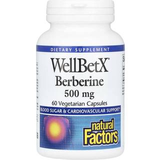 Natural Factors - Natural Factors WellBetX Berberine 500 mg (60 Capsules)