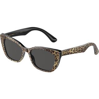 Dolce & Gabbana Børn DX4427 316387 Solbriller Acetat Sort Grå Cat Eye Normal