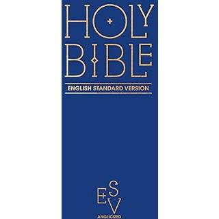 Holy Bible: English Standard Version (ESV) Anglicised Pew Bible (Blue Colour)