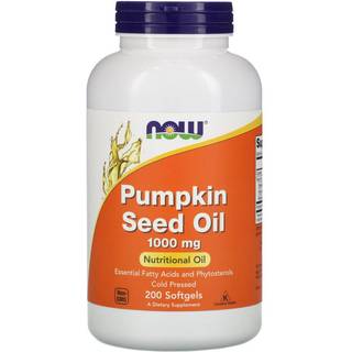 NOW Foods Græskarkerneolie 1000 mg softgels