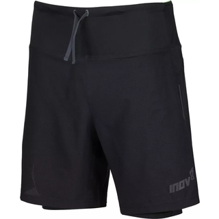 Shorts INOV-8 TRAILFLY ULTRA 7" 2in1 SHORT M 001041-bk-01 Størrelse S