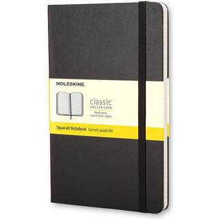 Moleskine notesbog Classic hard kvadreret L 13x21cm sort