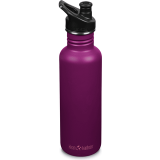 Klean Kanteen drikkedunk - Classic 800 ml (Sport cap) - Purple Potion