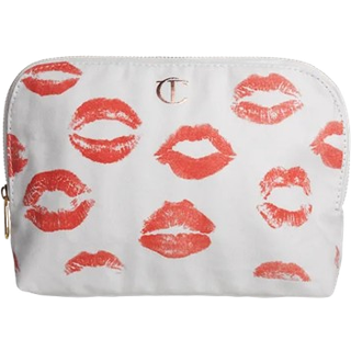 Charlotte Tilbury 1st Edition Makeup Bag - Lip Print Canvas Makeup Bag