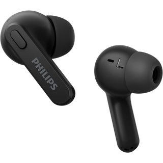 Philips TAT2206BK ægte trådløse øretelefoner med mikrofon - sort (På lager i varehus)