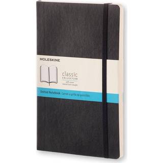 Moleskine Clas. S Notesbog | L | Dot. | Sort