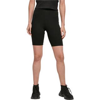 Build Your Brand BY184 Ladies´ High Waist Cycle Shorts Black 4XL