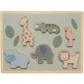 Jabadabado Puslespil safari dyr