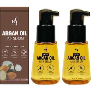 Herstyler Advanced Argan Oil Hair Serum til kvinder - Anti Frizz Serum til hår - til kruset tørt og beskadiget hår - nærende - 2,36 fl oz / 70 ml
