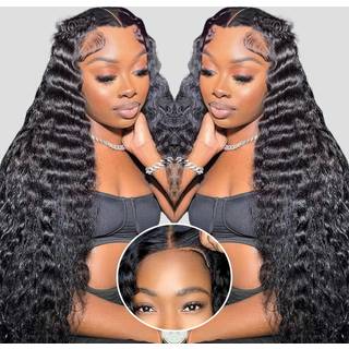 Wear and Go Glueless Parys Menneskeh?r L?s Dybb?lge Blonde Forreste Parykker Menneskeh?r 12A Glueless Parykker Menneskeh?r Forplukket Forudsk?ret