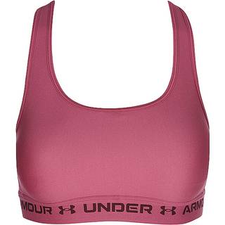 Armour® Mid Crossback Women's Sports Bra Fuchsia Dusk / Dark Maroon S