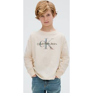 Relaxed Long Sleeve Logo T-shirt - Grey - 6 years (116 cm)