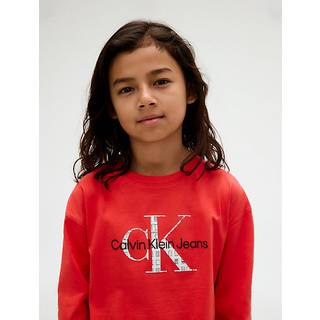 Relaxed Long Sleeve Logo T-shirt - Orange - 12 years (152 cm)