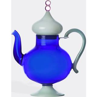 Ichendorf Milano Tea And Coffee - 'Sogni D’Oriente' teapot, blue and green in MULTICOLOUR borosilicate glass