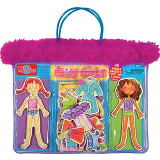 Bendon TS Shure Daisy Girls 40-Piece Wooden Magnetic Dress Up Doll 50463
