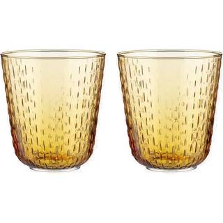 Marimekko Syksy tumbler glas 36 cl 2-pak Beige