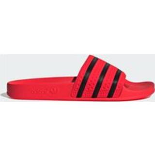 Adilette sandaler - Lucid Red / Core Black / Lucid Red - 51
