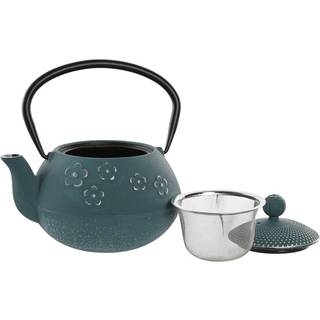 Tekande Home ESPRIT Blå Rustfrit stål Jern 800 ml