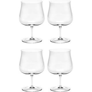 Serax Silhouette Bourgogne vinglas 73 cl 4 stk Clear