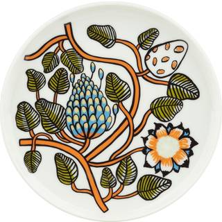Marimekko Tiara Tallerken Ø20 cm, hvid/orange/grøn
