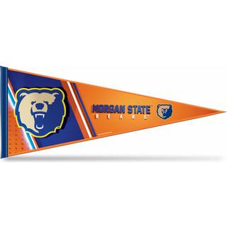 Rico Industries NCAA Morgan State Bears Primary 12"""" x 30"""" Filt Wall D?cor Pennant - Fantastisk til hjemmet/sengev?relset/Man Cave D?cor