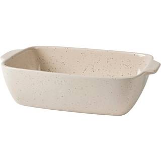 Broste Copenhagen Vig ovnfast fad 16,7x25,5 cm Beige