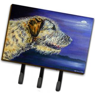 """" Caroline's Treasures 7352th68 Irish Wolfhound ser snor eller nøgleholder stor flerfarvet """"