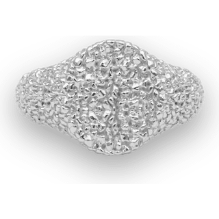 IX Studios Crunchy Mini Oval Ring Sølv DMN0299SLCR-52 - Dame - 925 Sterling Silver