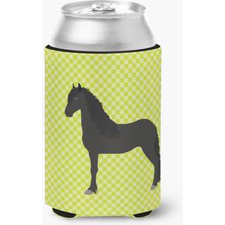 """" Caroline's Treasures Friesian Horse Green Decorative kan hugger flerfarvet """"