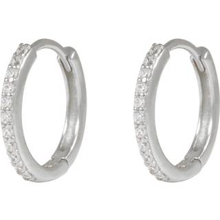 Snö Of Sweden Siri Thin Hoop Earring Silver Onesize