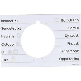 Electrolux programplade, knap, klæbestof 140247911021