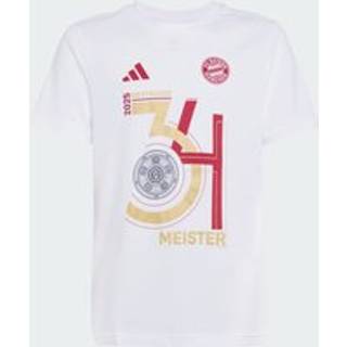 FC Bayern Championship Winner Youth T-shirt - White - 164