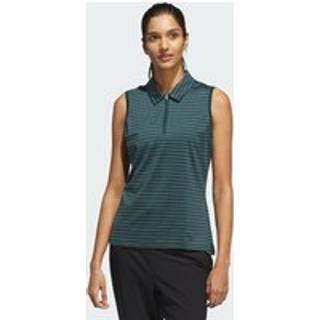 Ultimate365 Jacquard Stripe ærmeløs polotrøje - Aurora Ivy - M