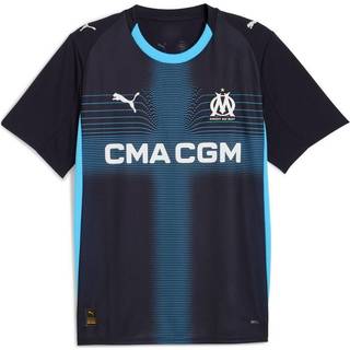 Men&#39;s Puma Olympique de Marseille 25/26 Away Jersey, Blue, Size XS, Sport - Luminous Blue - XS