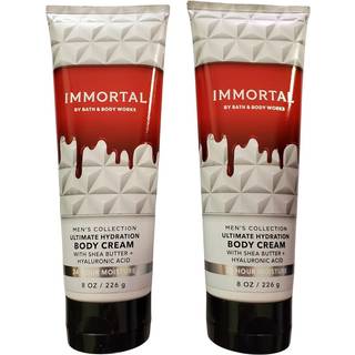 Bath and Body Works Immortal Body Cream 8 oz Pack of 2