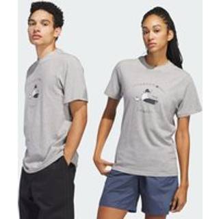 Henry Jones Stretch kønsneutral T-shirt - Medium Grey Heather